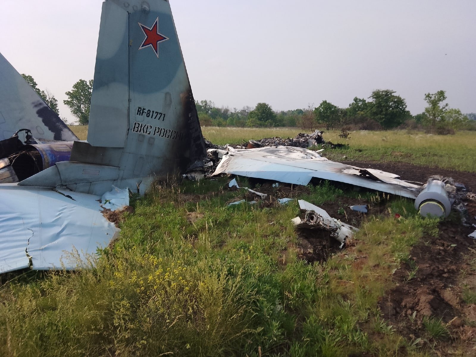 Su-30SM wreck 1.jpg
